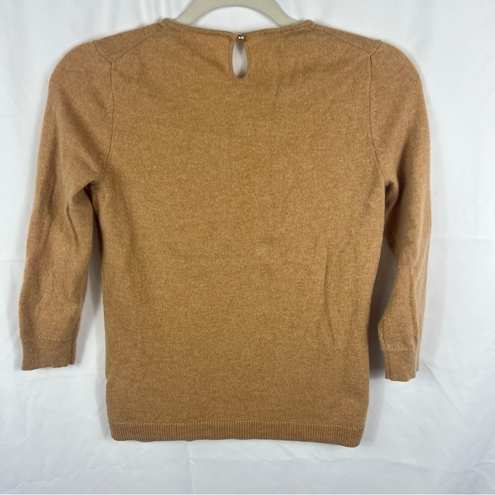 Talbots Camel Pure Cashmere Sweater - Picture 5 of 7